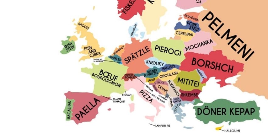 Širi se karta s najpopularnijim jelima Europe. Hrvatsko bi vas moglo iznenaditi