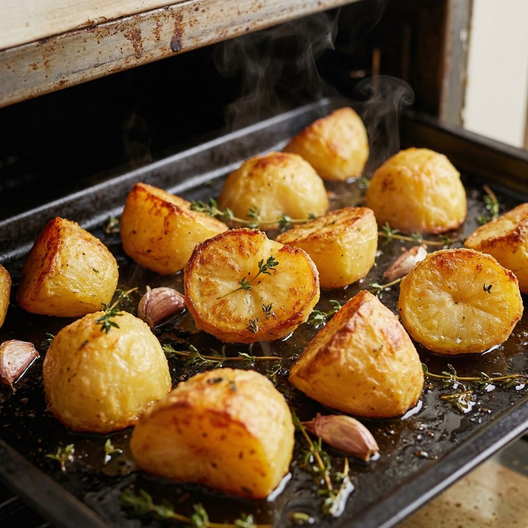 Trik za najhrskavije pečene krumpire koji se ne lijepe za lim