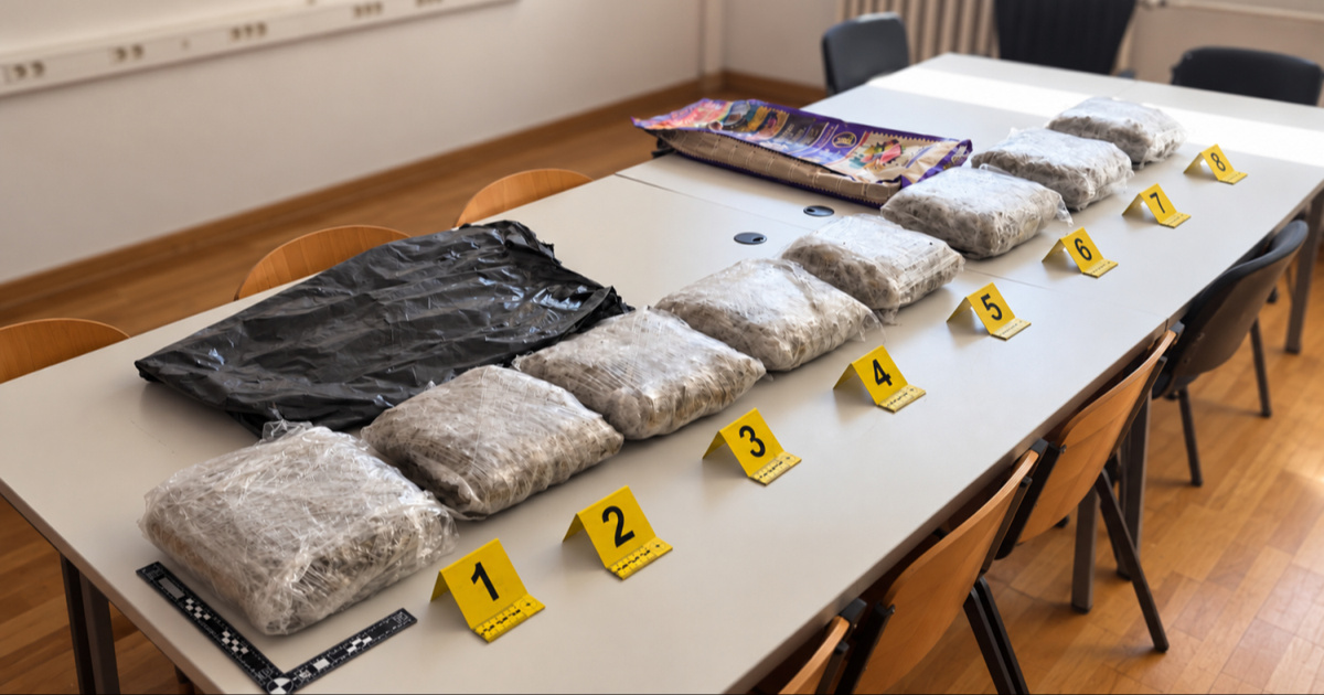 Policija u autu na A1 našla više od 8,5 kilograma marihuane