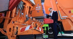 VIDEO Tomašević predstavio devet novih kamiona za smeće