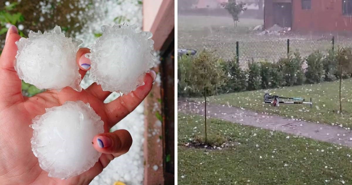 VIDEO Jako nevrijeme i u BiH. Padala tuča veličine teniske loptice, šteta je velika