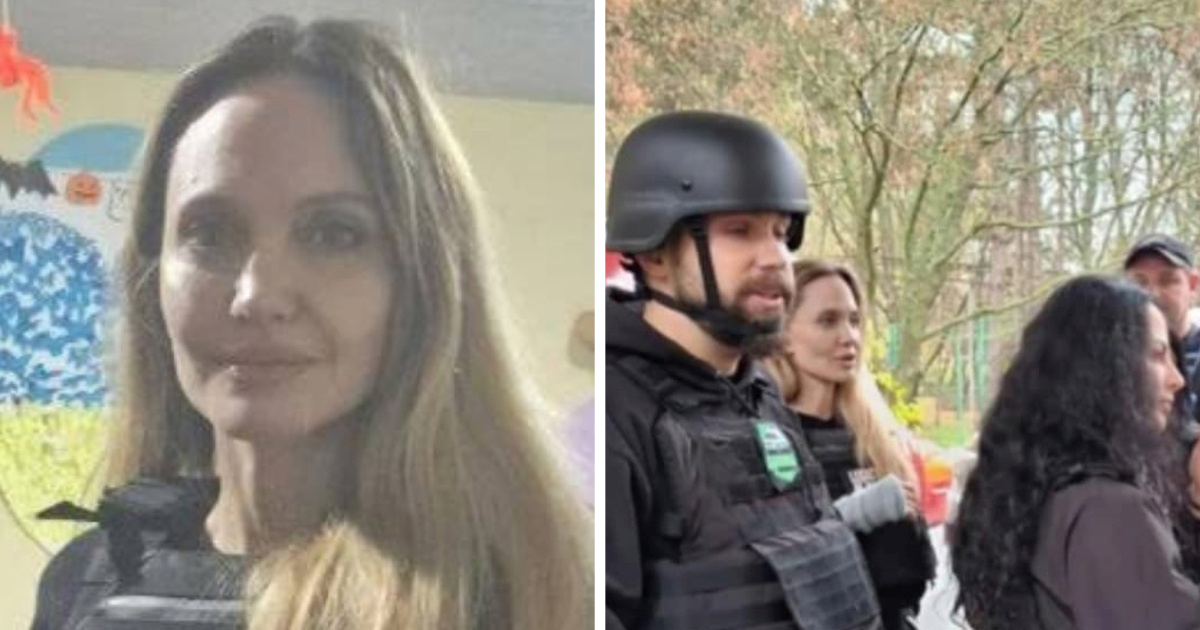 FOTO Angelina Jolie otišla u Ukrajinu. Posjet prekinule sirene za zračnu opasnost
