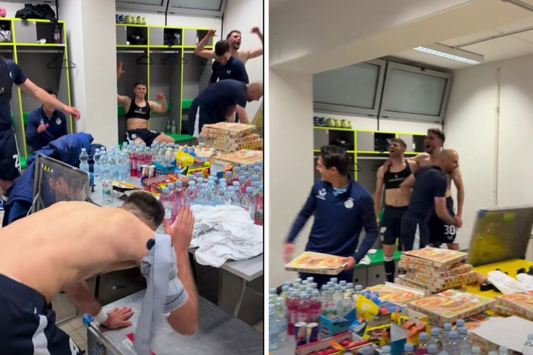 Dinamo objavio video iz svlačionice nakon pobjede u Puli. Pogledajte slavlje