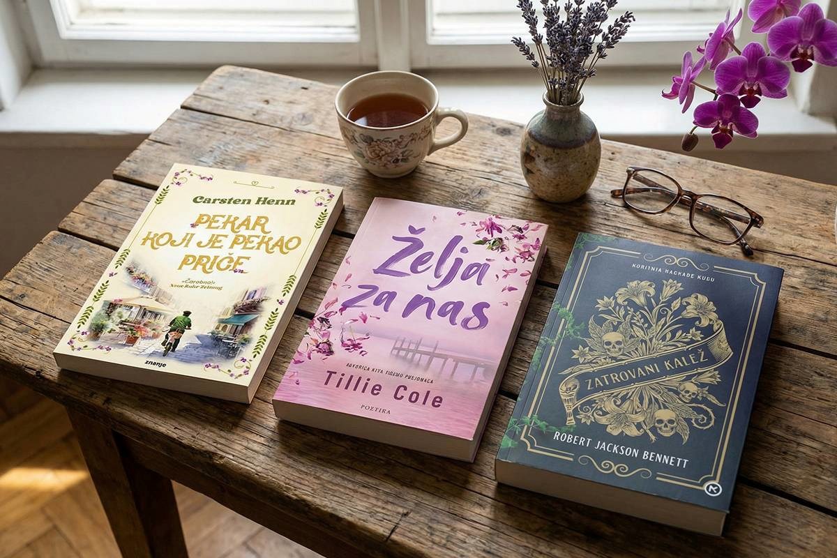 Tražite dobru knjigu za veljaču? Imamo nekoliko prijedloga iz domaćih knjižara