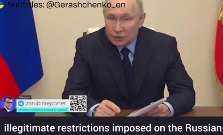 VIDEO Putin priznao: Sankcije mogu naškoditi ruskom gospodarstvu