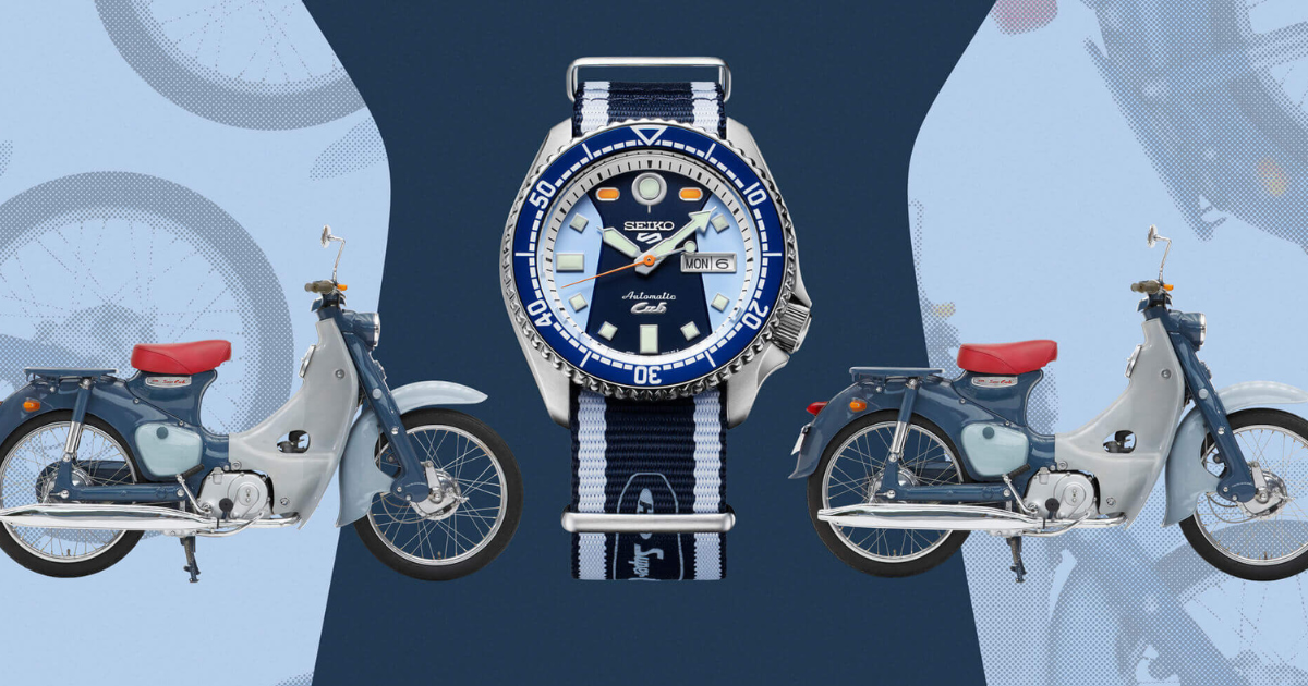 Seiko ima novi sat inspiriran legendarnim Super Cub motociklom