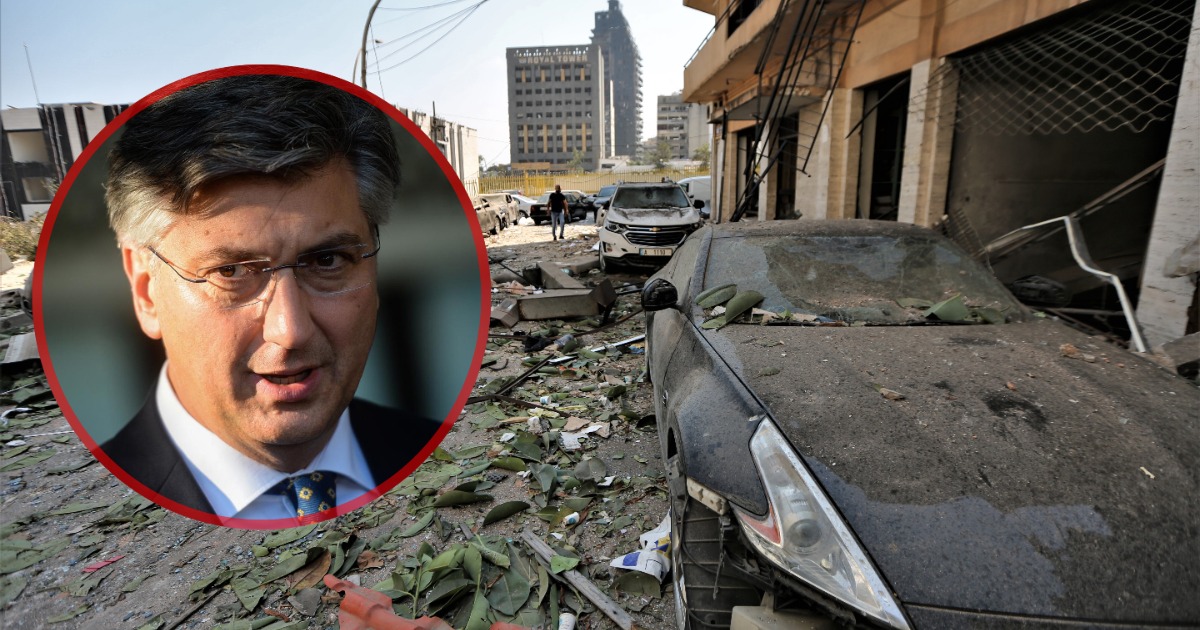 Plenković uputio sućut libanonskom premijeru Hassanu Diabu