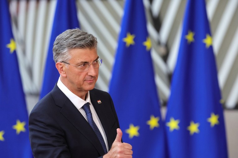 Plenković: Oni koji govore da Hrvatska ostaje bez novca iz EU-a plaše ljude