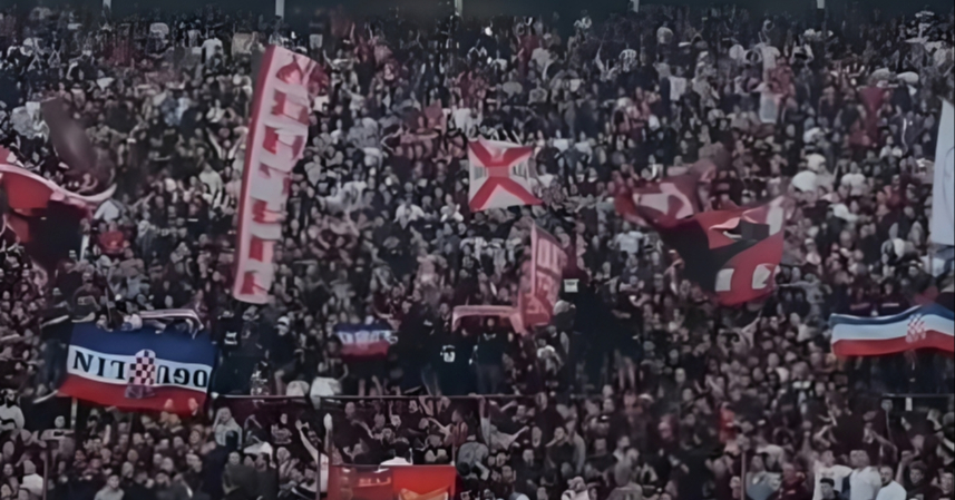 VIDEO Delije pale hrvatske zastave i pjevaju pjesmu o Tuđmanu