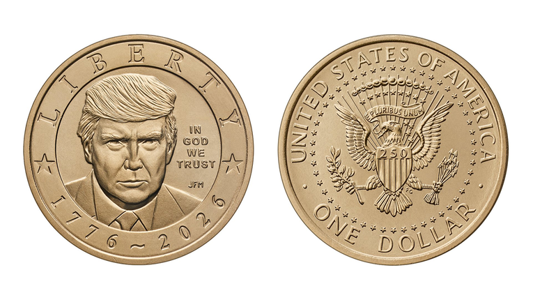 Trump će biti na kovanici od jednog dolara. Pogledajte