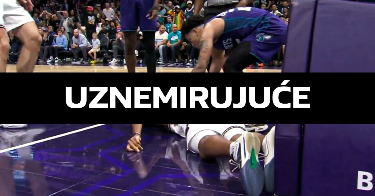 VIDEO Težak pad u NBA ligi. Rookie zvijezda slomila zglob