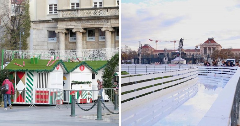 FOTO Za nekoliko dana počinje Advent u Zagrebu, postavljeni su ukrasi u gradu