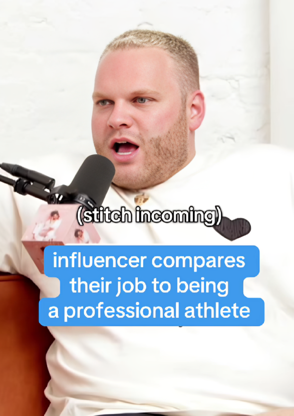 Influencer se požalio da radi težak posao pa se usporedio sa sportašima