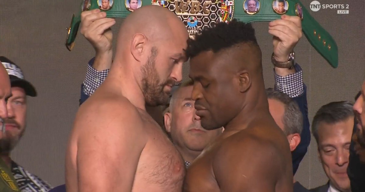 VIDEO Ngannou uoči bizarnog meča s Furyjem ima najviše kilograma u karijeri