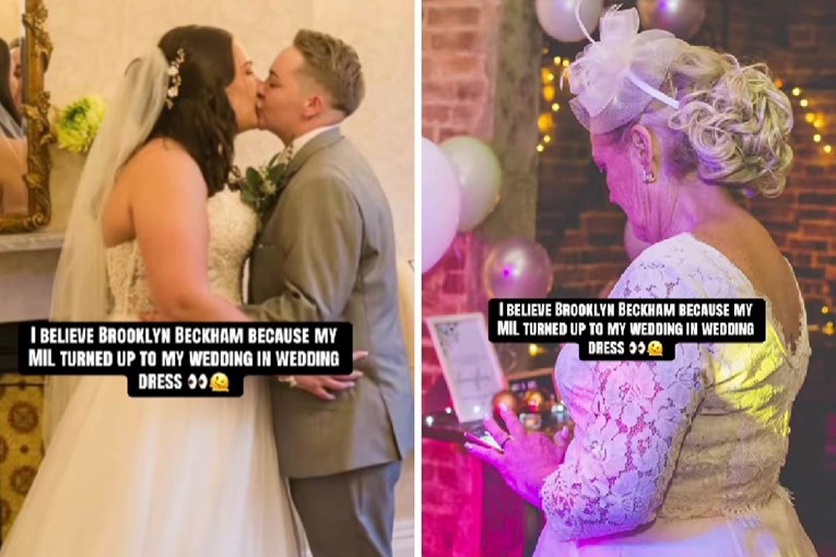 "Bila sam u šoku": Mladenka pokazala haljinu u kojoj je punica došla na vjenčanje