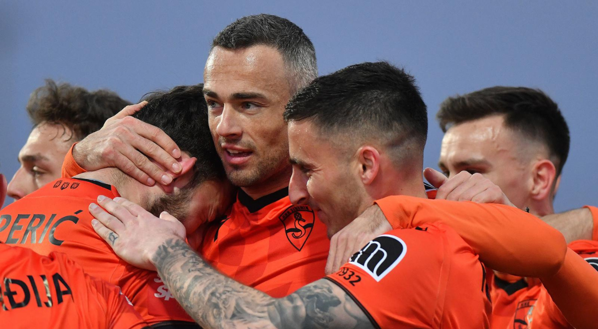 SLAVEN - ŠIBENIK 0:1 Šibenik prvi put u povijesti dobio Slaven u Koprivnici