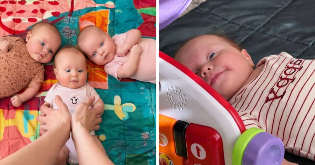 VIDEO Majka trojki snimila detalj koji je nasmijao mnoge, jedna beba nikad ne spava