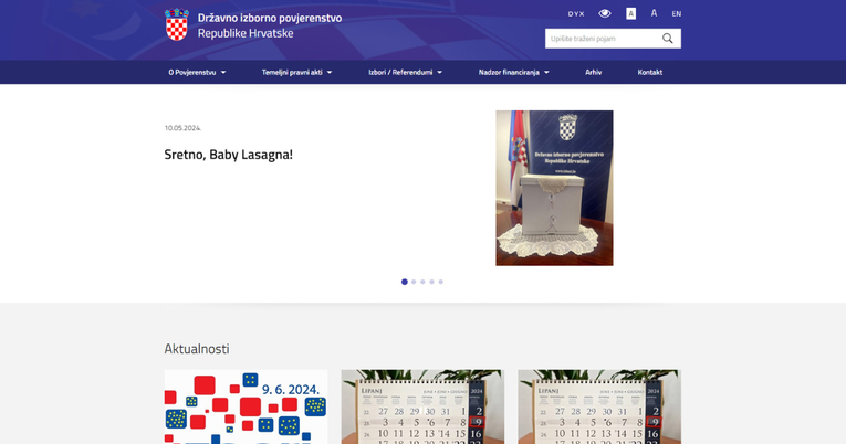 DIP zanimljivom objavom poželio sreću Baby Lasagni