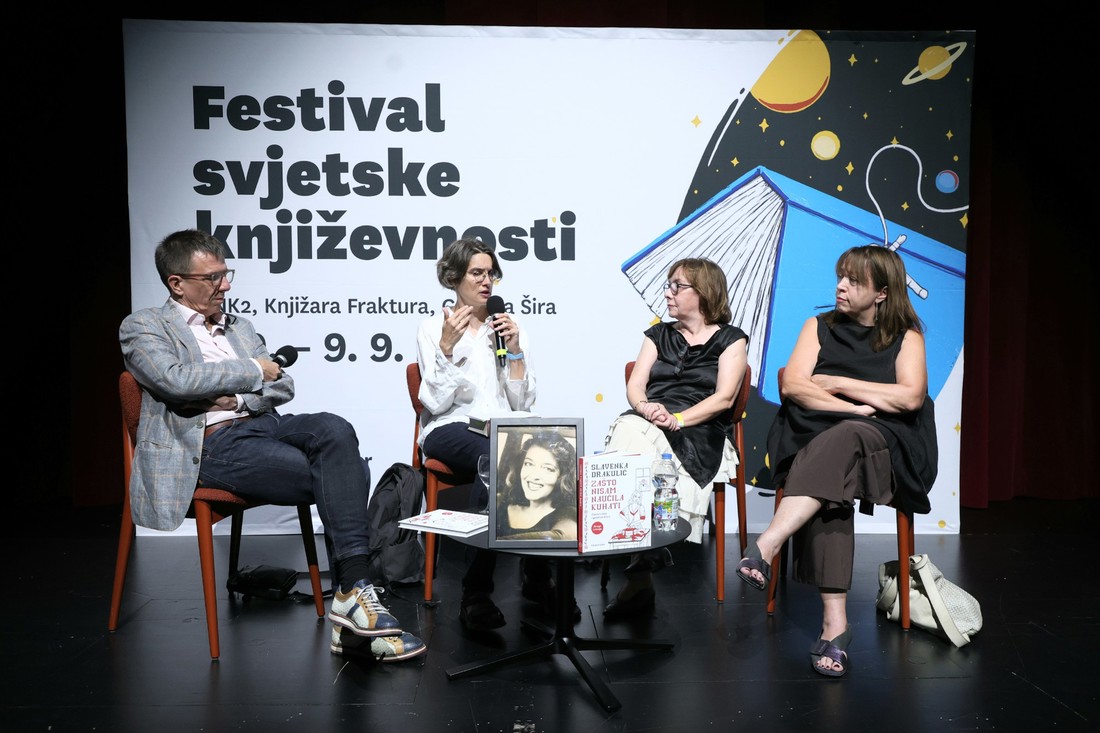 Predstavljena posljednja knjiga Slavenke Drakulić "Zašto nisam naučila kuhati"