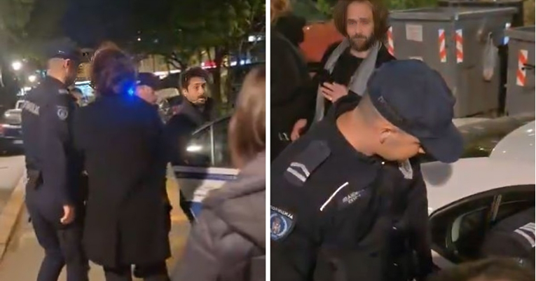 Širi se snimka. Srpska policija strpala prosvjednika u auto, on izašao na druga vrata