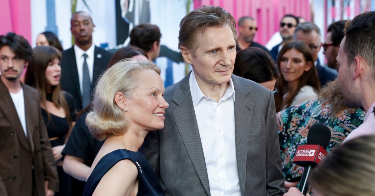 Pamela Anderson oglasila se o šuškanjima da je veza s Liamom Neesonom samo PR trik