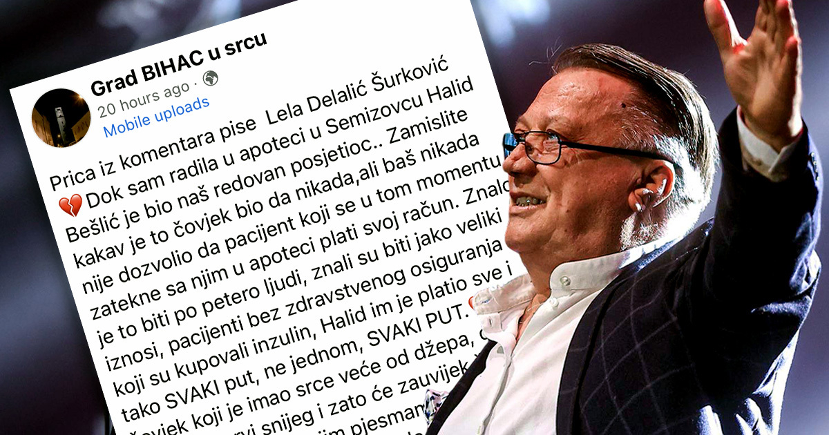 Zaposlenica ljekarne u BiH ispričala anegdotu s Halidom: "Imao je srce veće od džepa"