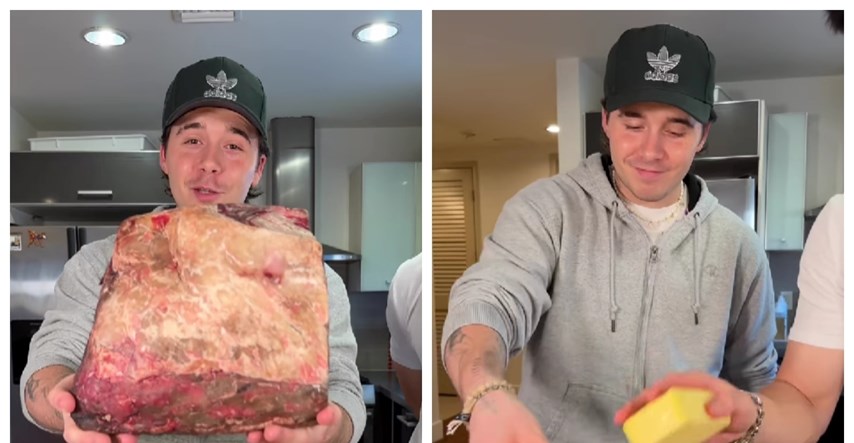 "To je infarkt na tanjuru": Beckhamovog sina ismijavaju zbog recepta za pečeno meso
