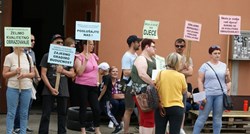 Roditelji u Novom Marofu prosvjedovali zbog cjelodnevne nastave