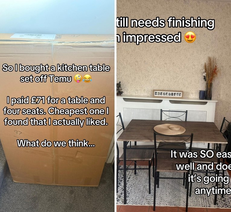 Riskirala je s jeftinim blagovaonskim setom s Temua. Evo što je stiglo