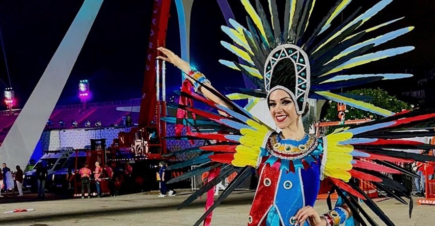 Sara je prva Hrvatica koja je nastupila na karnevalu u Brazilu: "Ponosna sam"