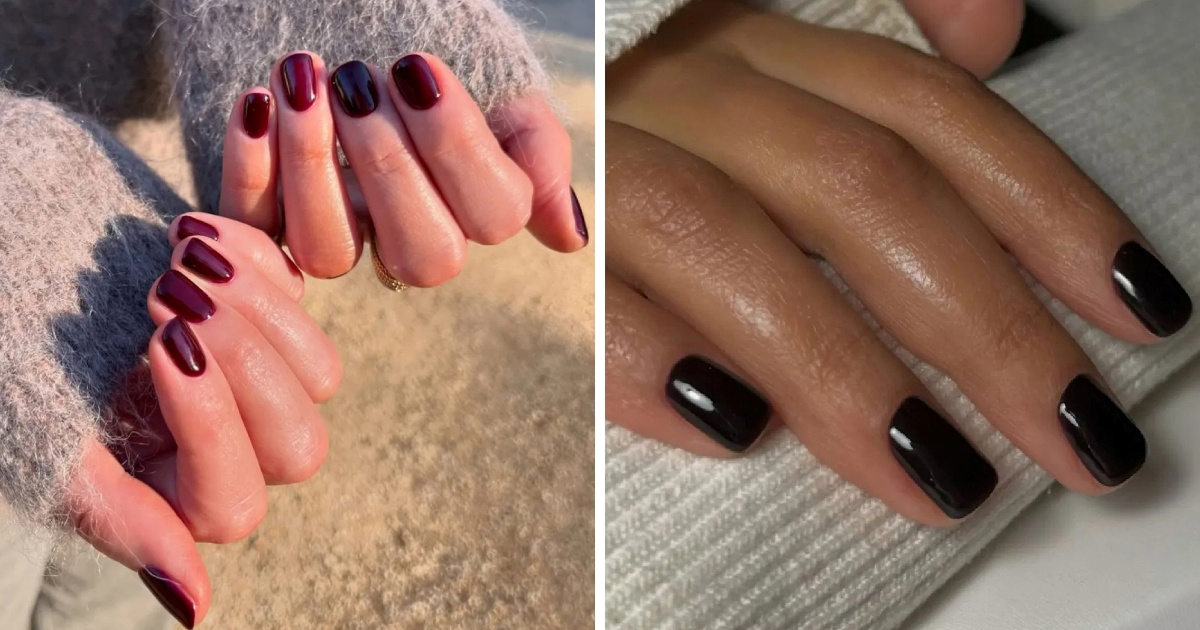 Tamne nijanse lakova za elegantnu zimsku manikuru