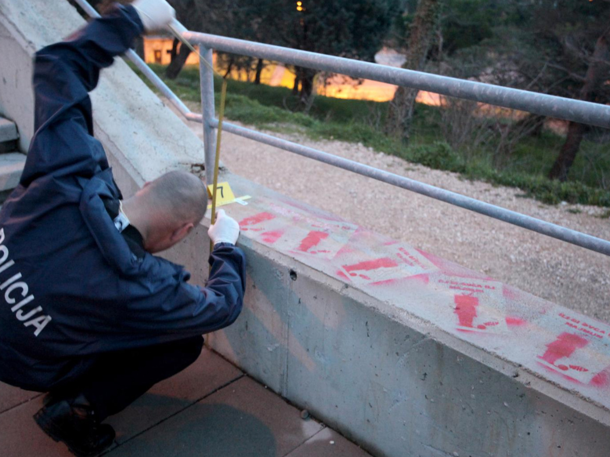 Godinama grafitima oštećivao zgrade u Rijeci. Policija ga konačno pronašla