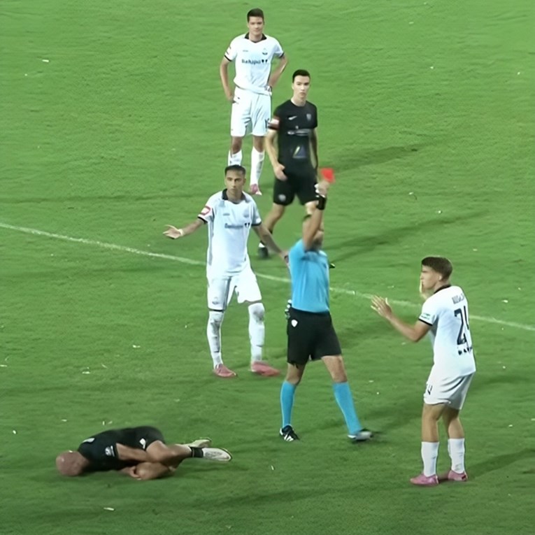 VIDEO Ludo isključenje u SHNL-u. Igrač ušao i zaradio crveni karton u 17 sekundi