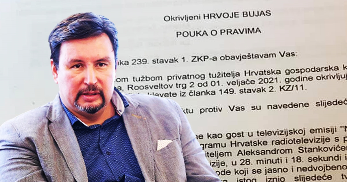 Bujas: Gospodo iz HGK, tek sam počeo, ušutkati me nećete