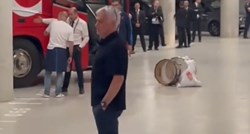 VIDEO Mourinho poludio nakon finala EL-a. Vrijeđao suca na parkingu