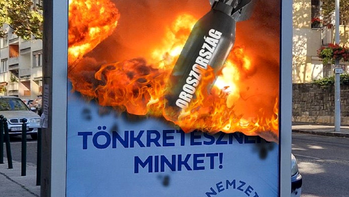 VIDEO Orban sankcije Rusiji usporedio s bombama, diljem Mađarske osvanuli plakati