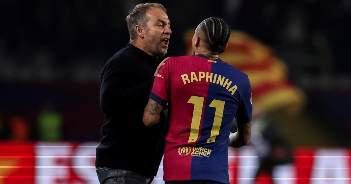 VIDEO Raphinhu nitko nije mogao smiriti nakon kiksa Barce. Podivljao je na suca