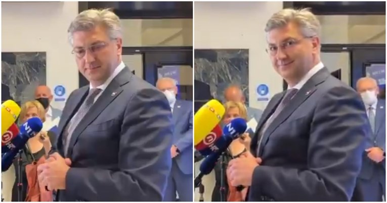 Plenković odmjerio novinarku, ona objavila snimku: "Zašto me ovako pogledao?"