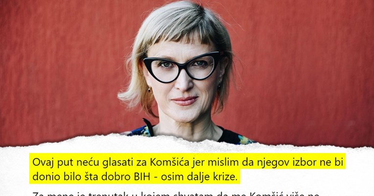 Redateljica Jasmila Žbanić: Glasati za Komšića znači glasati za krizu