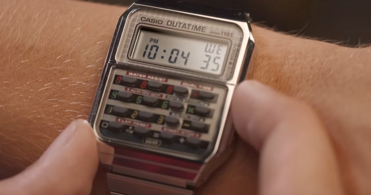 Casio rasturio reklamom za sat povodom 40 godina Povratka u budućnost