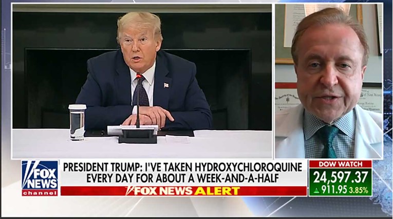 Trump rekao da pije hidroksiklorokin. Američki doktor: Taj lijek može biti opasan