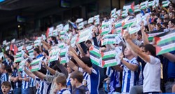 Navijači Sociedada istaknuli palestinske zastave i vikali "Izrael, država ubojica"