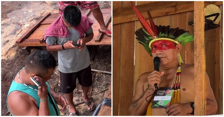 Pleme u Amazoni dobilo internet, sad stalno vise na Instagramu i gledaju porniće