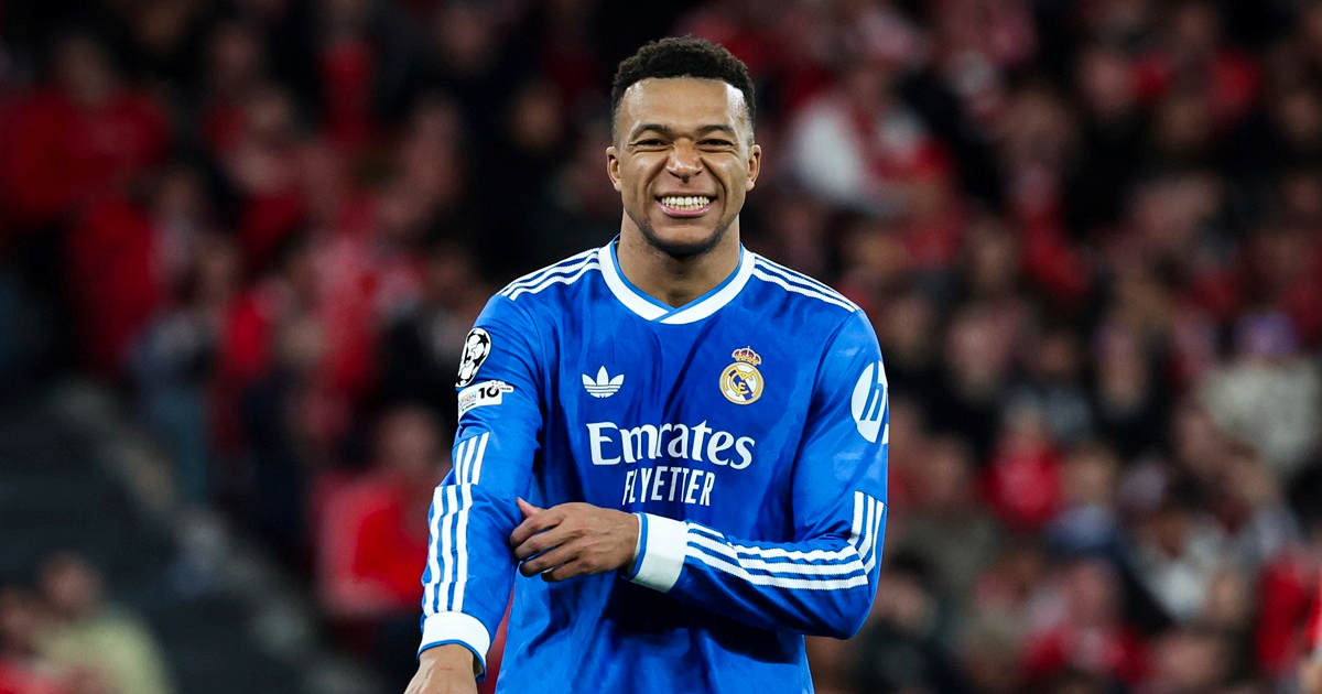 Real Madrid: Mbappe ne igra protiv Benfice