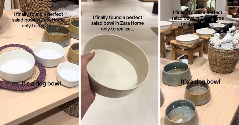 U Zari htjela kupiti zdjelicu za salatu, ispalo da je pseća - razvila se rasprava