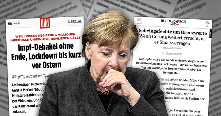 Njemački mediji napali Merkel zbog mjera: Ovo je poraz države