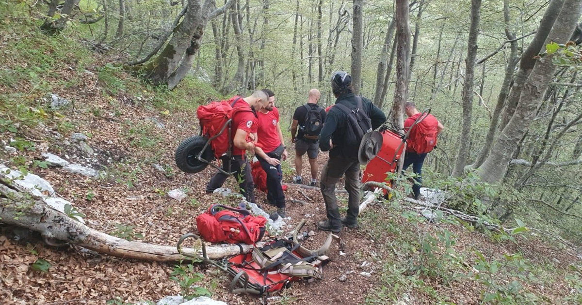 Mladić lagao da je ozlijeđen na planini nadajući se helikopteru. GSS došao pješke