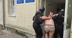 VIDEO Dubrovčanin oteo djevojku u BiH. Specijalci ga priveli samo u gaćama