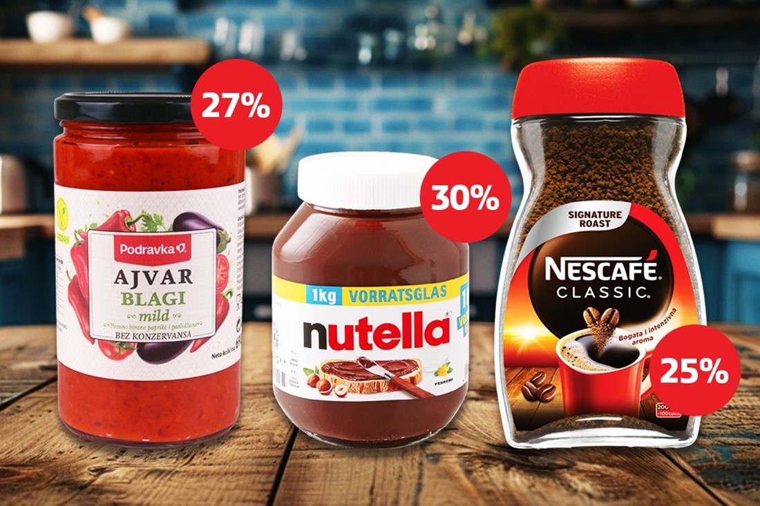 Kilogram Nutelle je na brutalnoj akciji. Evo gdje