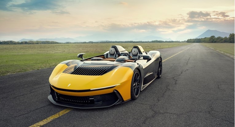 Pininfarina B95 s Rimčevim pogonom je prvi električni hipersportski speedster